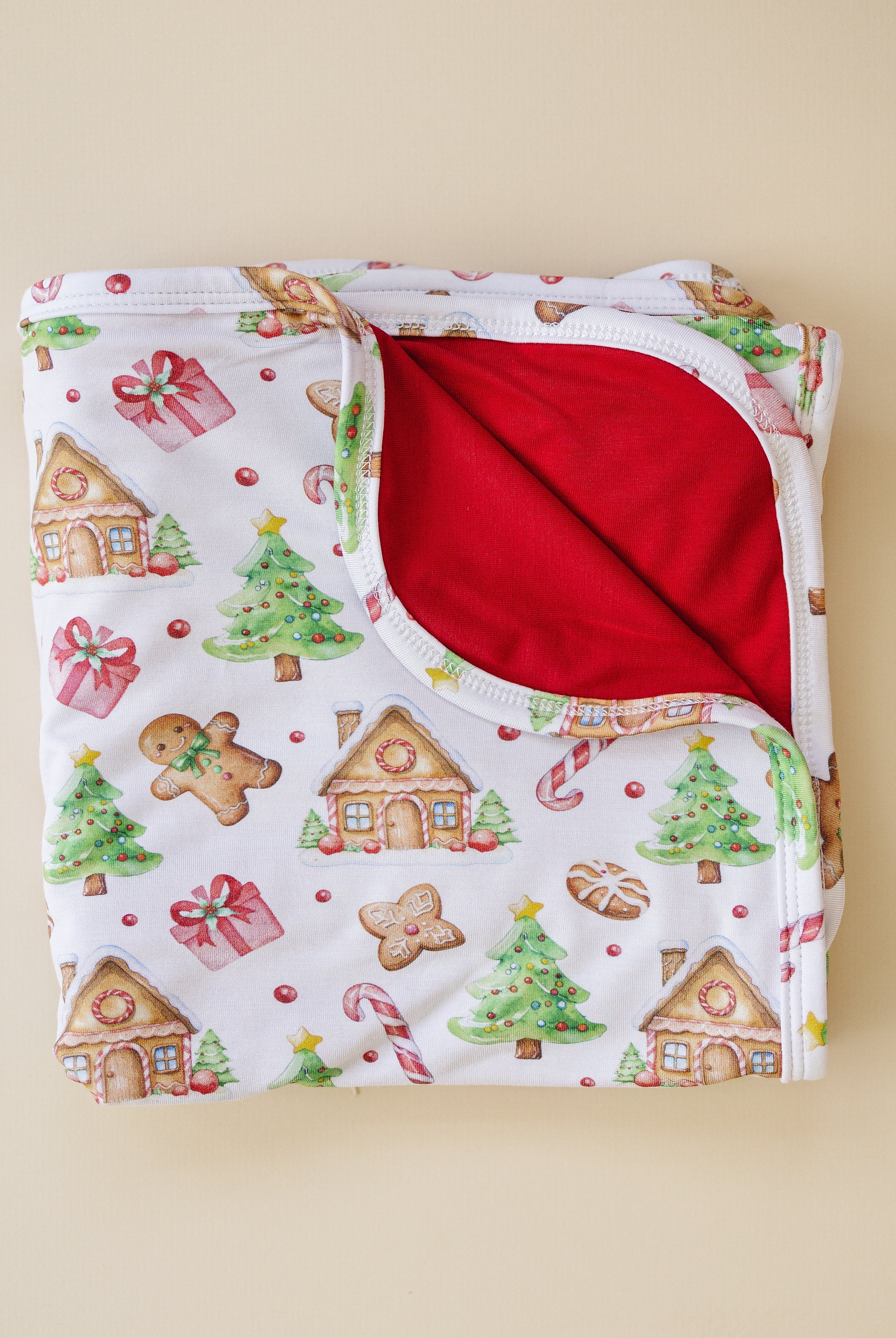 Gingerbread Wonderland Mini Blanket