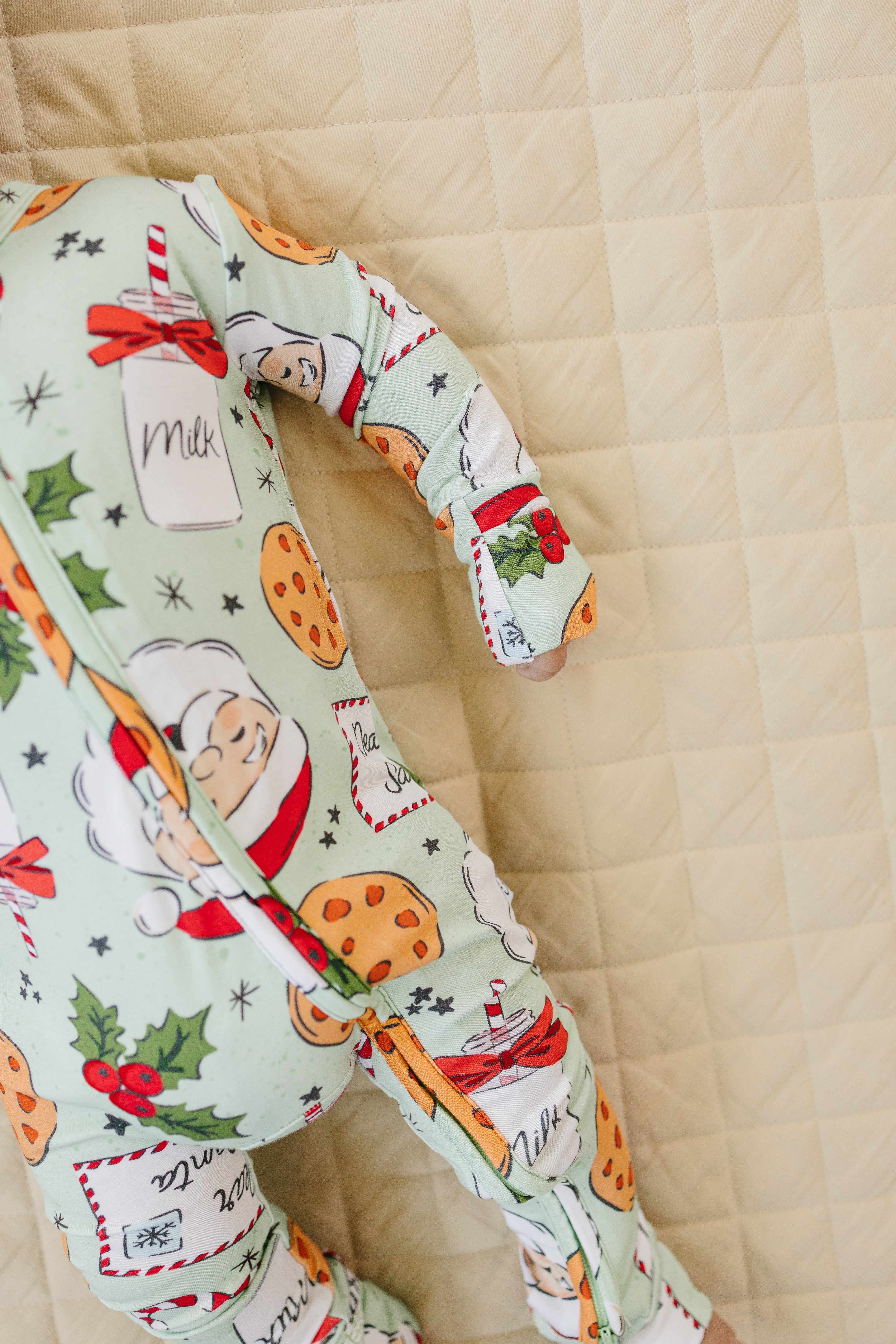 Lil' Boo Bash Halloween Zippie - Bamboo Baby Pajamas with 2-Way