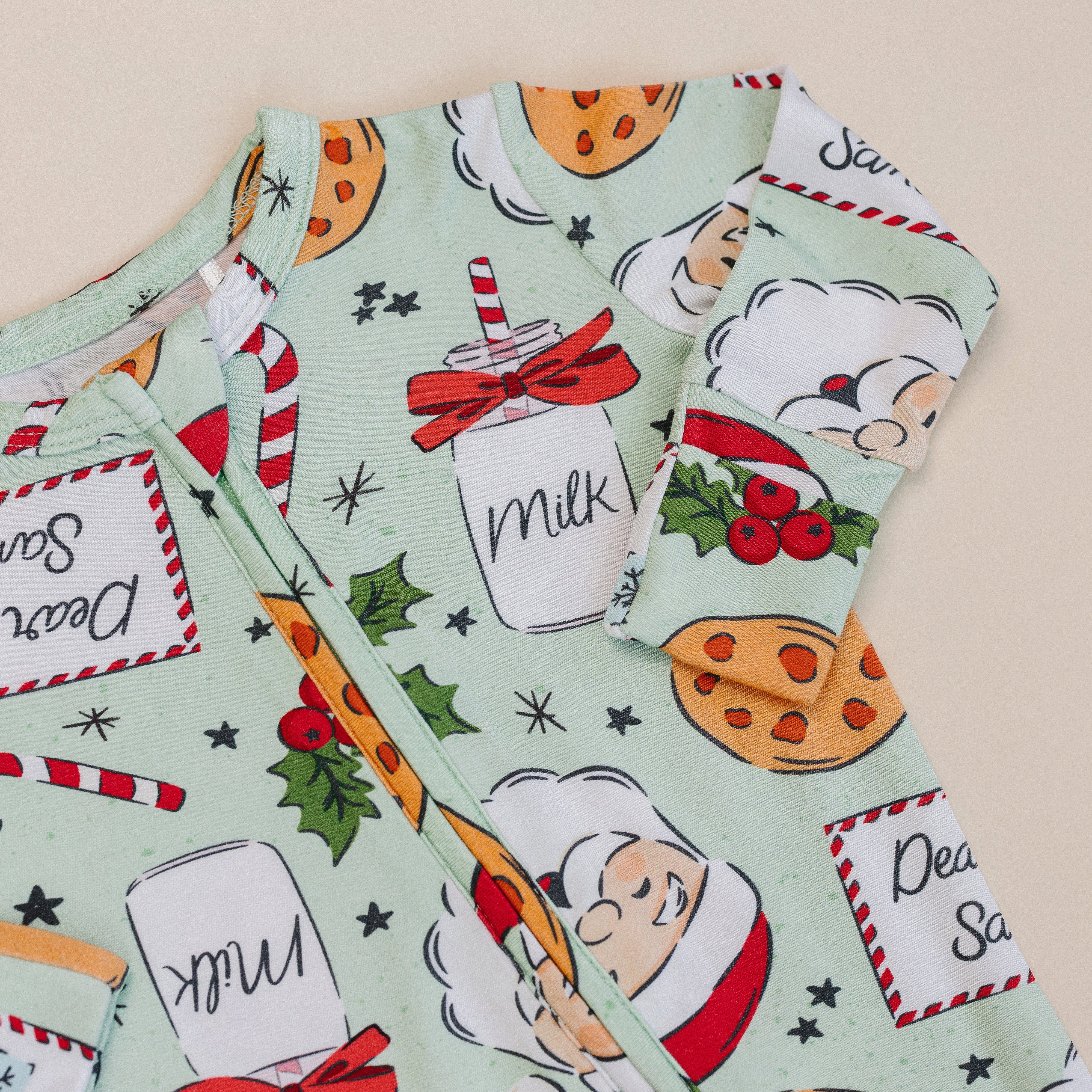 Lil' Boo Bash Halloween Zippie - Bamboo Baby Pajamas with 2-Way